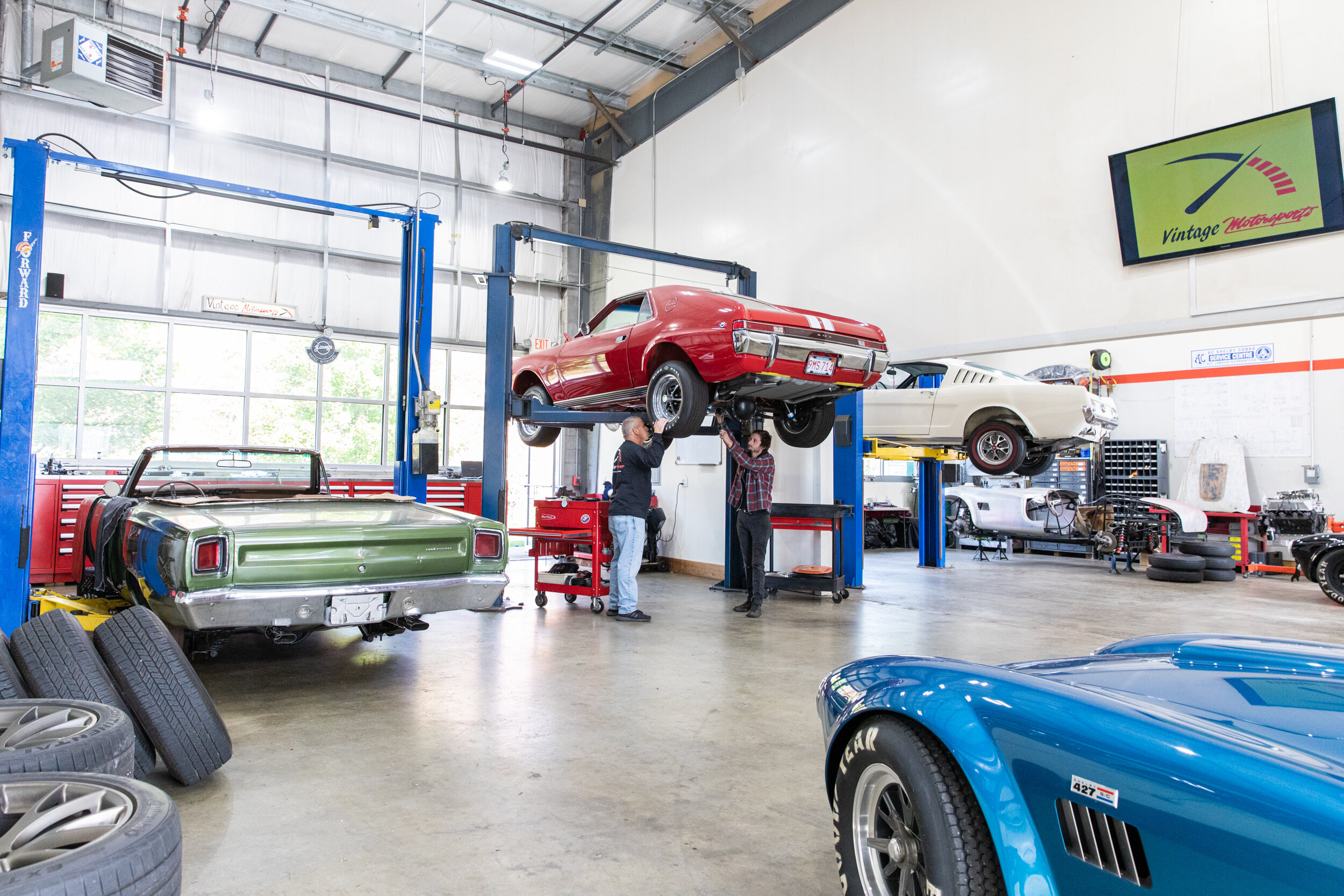 Traitement et protection châssis voiture de collection