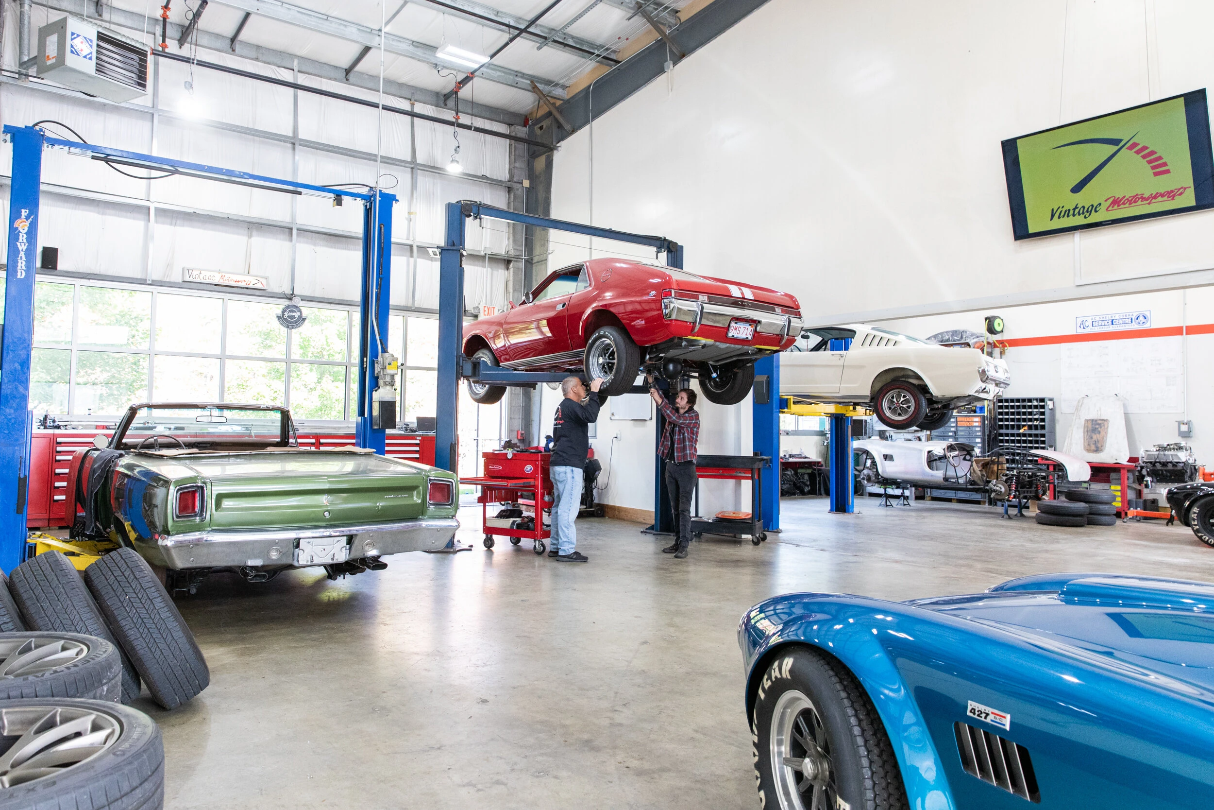 Traitement et protection châssis voiture de collection